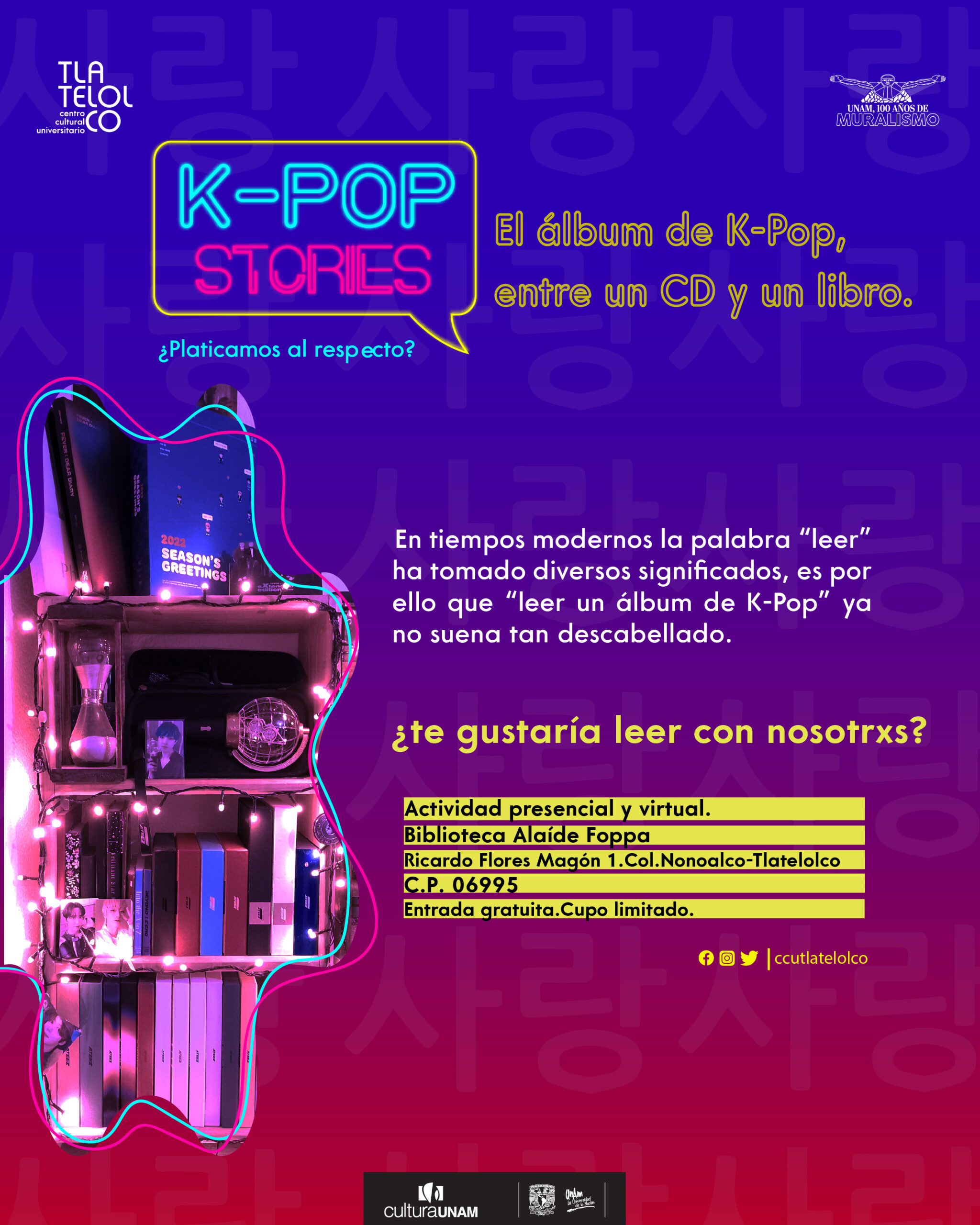 🧑🏻‍🎤K-POP STORIES: El álbum de K-Pop, entre un CD y un libro – Unidad