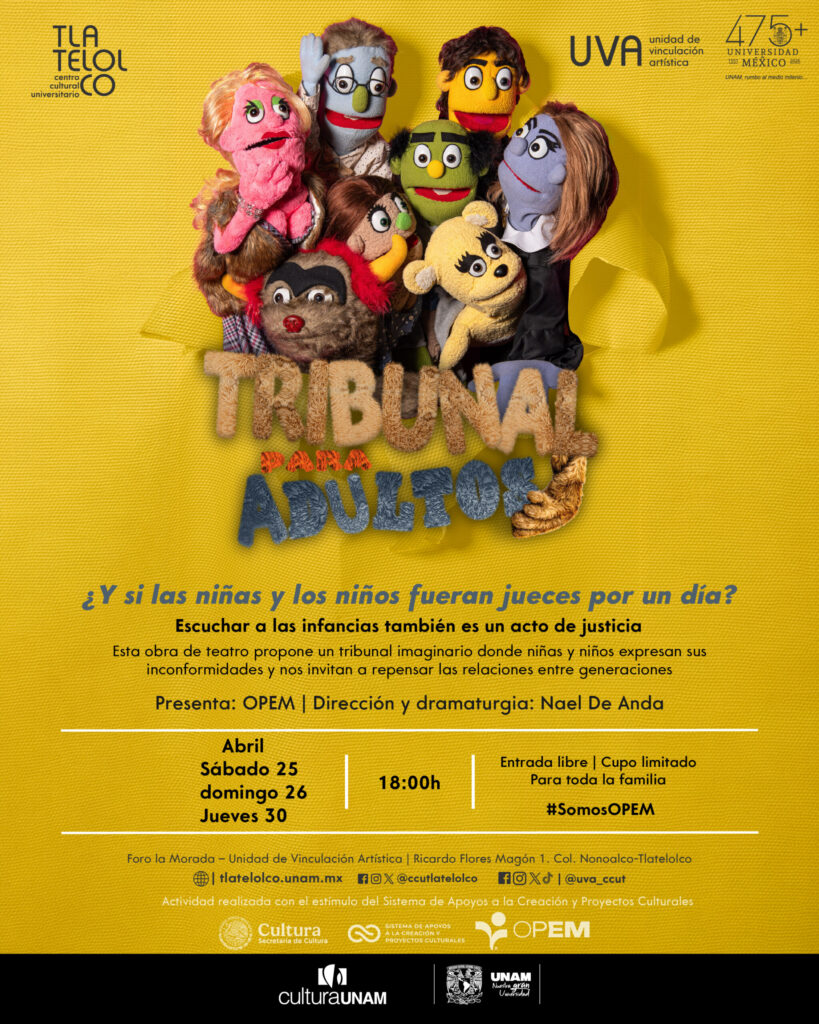 ¡Los adultos al estrado!