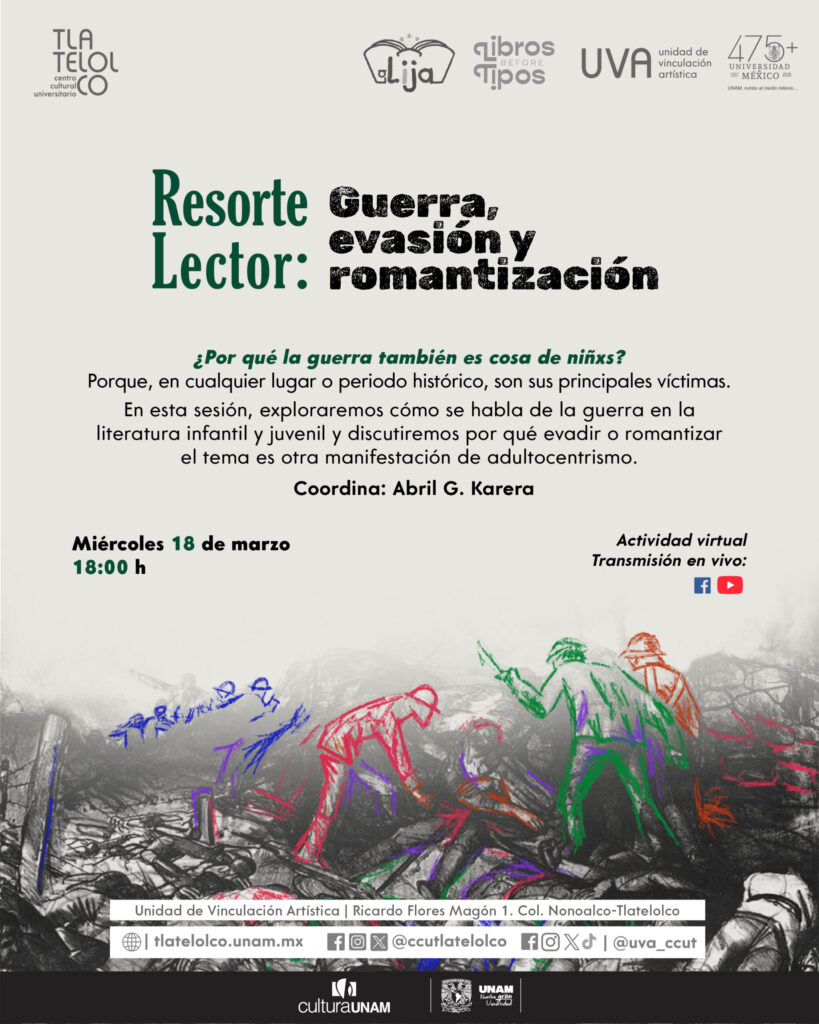 Que la guerra no me sea indiferente...