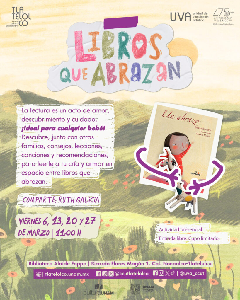 ¿Sabías que lxs bebés también leen? Ven a leerles en colectivo