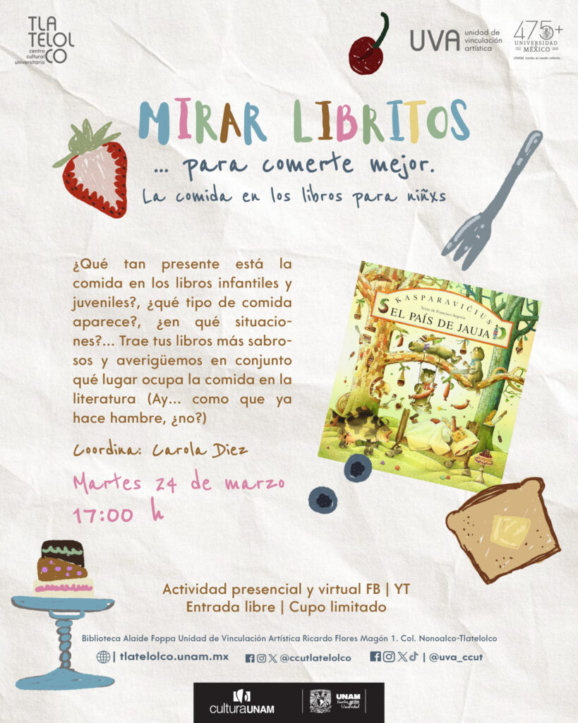 Hablemos de libros para comer(te) mejor...