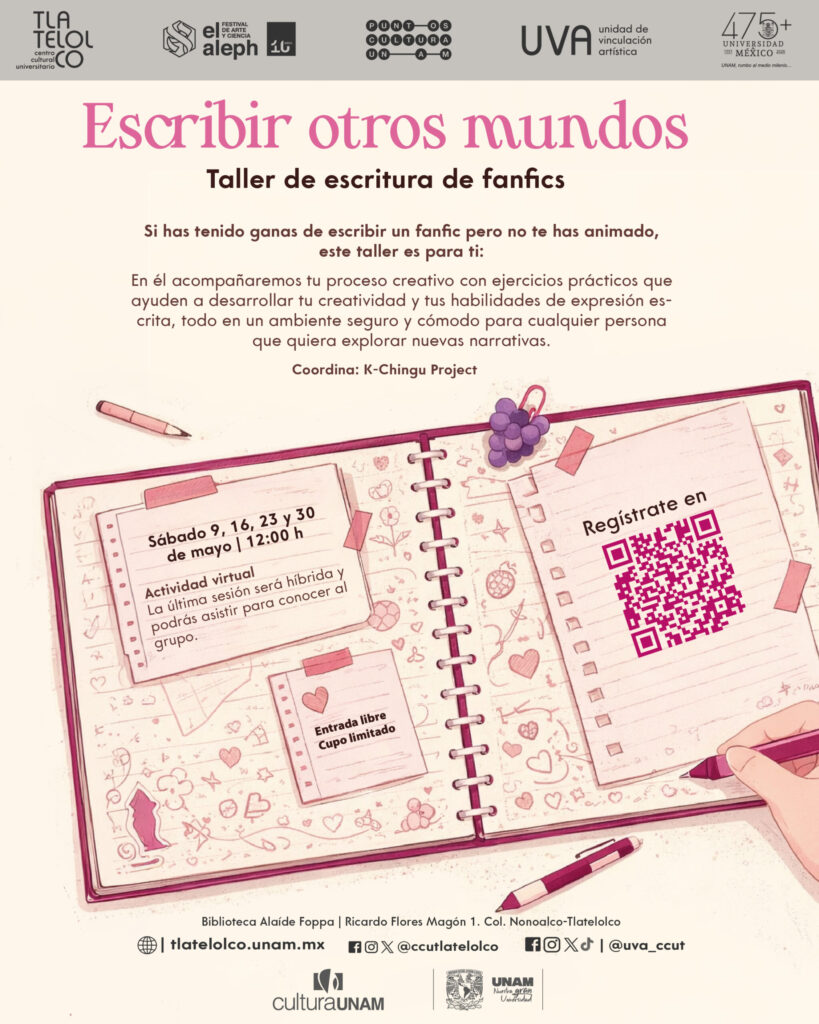 ¡Hora de sacar sus notas, amixes, porque vamos a darle forma a esos fics!